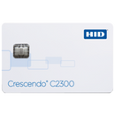 HID Crescendo C2300 *DUAL-INTERFACE* FIDO Contact Smart Cards with Prox