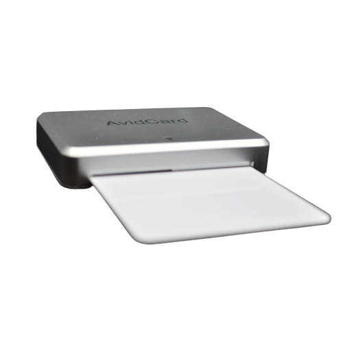 Ade Card Reader Device AvidCard CAC USB 2.0 Contact Smart Card Reader
