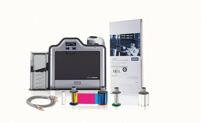 HID Fargo HDP5000 Card Printer, Dual Side, Dual Side Lamination, Ethernet, LCD - Foto 7