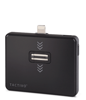 Identos Tactivo USB 2.0 Type-A mini Multifactor Authentication (MFA)/ Two-Factor Authentication (2FA) **iOS-COMPATIBLE** Smart Card Reader
