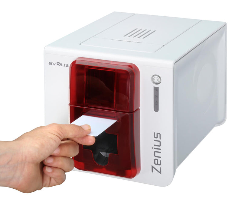 Evolis Zenius Classic Red Smart Card Printer