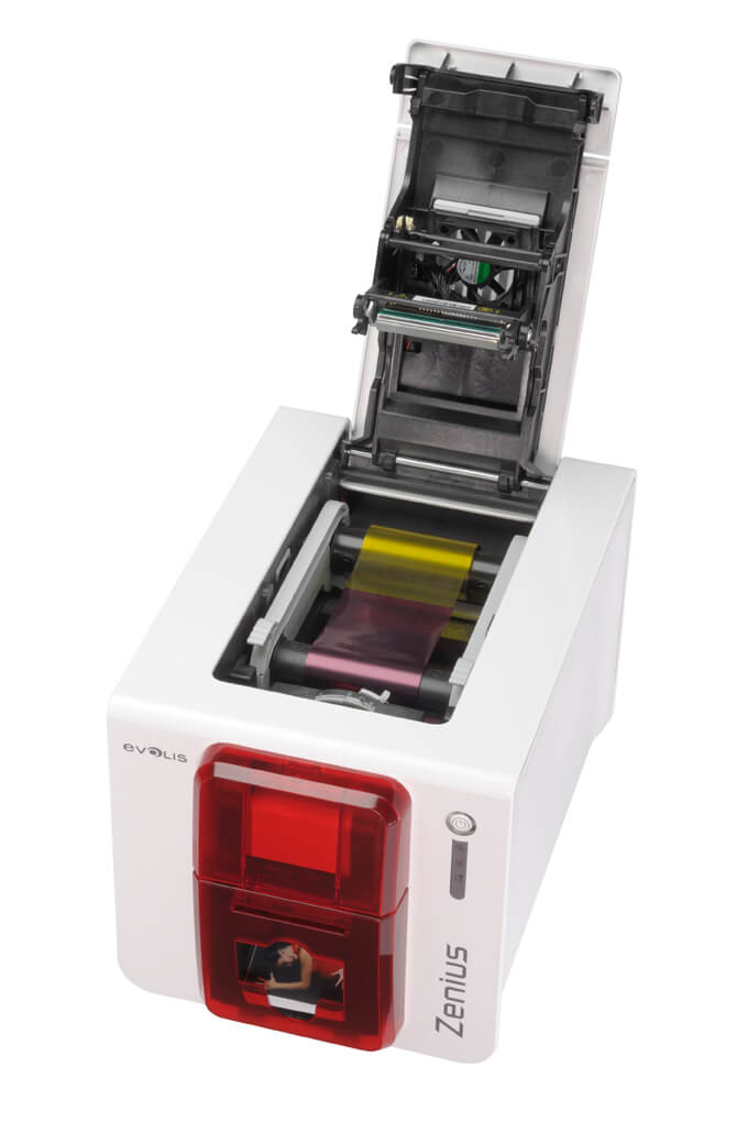 Evolis Zenius Classic Red Smart Card Printer