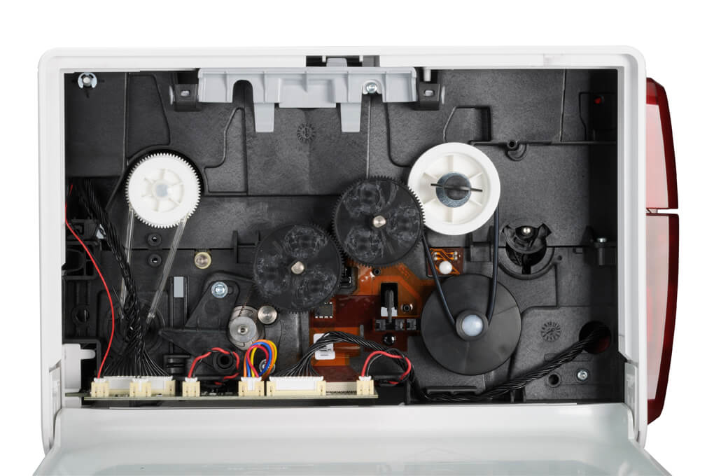 Evolis Zenius Classic Red Smart Card Printer