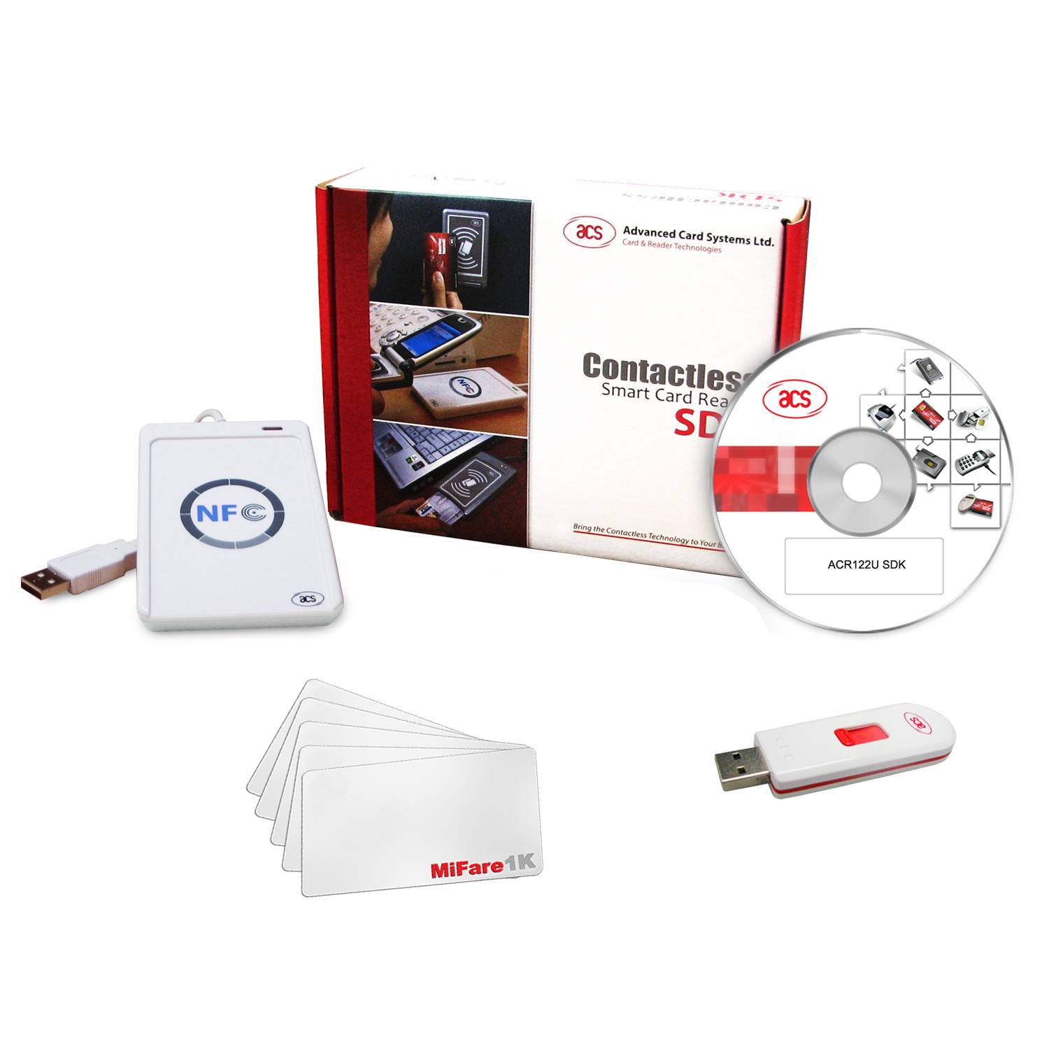 Software Key Card Reader ACR122U NFC Contactless Smart Card Reader Software Development Kit