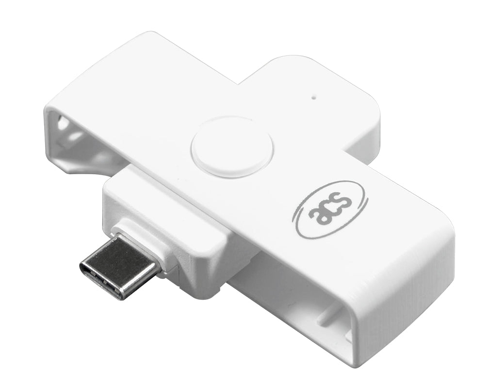 Acs Dual Reader Interface Module ACS ACR39U-NF Pocketmate II USB 2.0 Type-C Contact Smart Card Reader/W