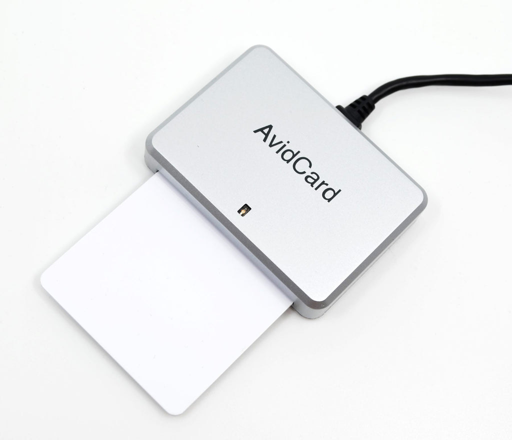 Ade Card Reader Device AvidCard CAC USB 2.0 Contact Smart Card Reader