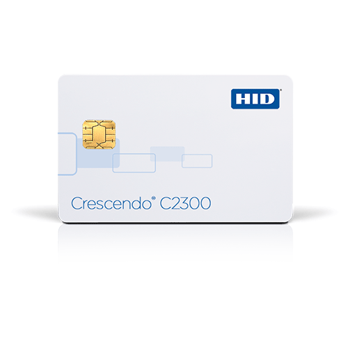 HID Crescendo C2300 *DUAL-INTERFACE* FIDO Contact Smart Cards