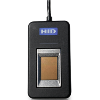 An EikonTouch TC710 USB Fingerprint Reader on a Transparent Background.
