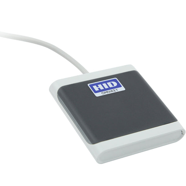 HID Omnikey 5025 CL ID Badge USB 2.0 Type-A Contactless Smart Card Reader/Writer