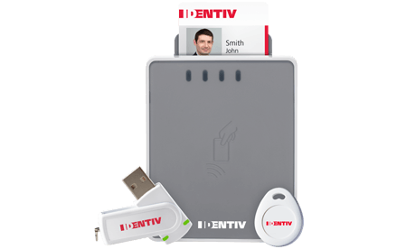 Identiv uTrust 4701 F *Dual-Interface* Contact/Contactless USB Desktop Smart Card Reader
