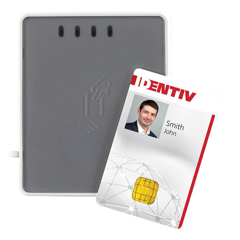 Identiv uTrust 4711 F Contactless USB Smart Card Reader with SAM (Secure Access Modules)