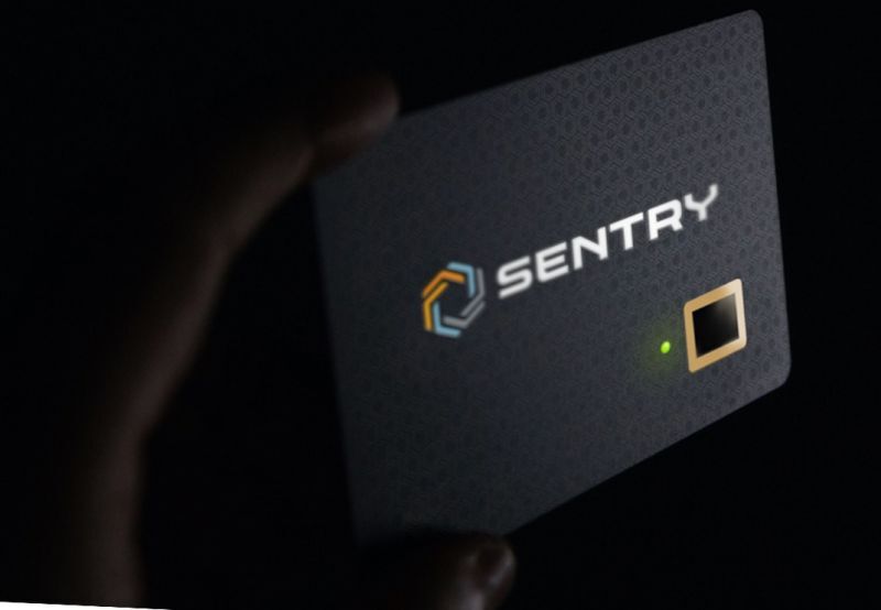 Sentry Biometric Card (Logical Access Control Options)