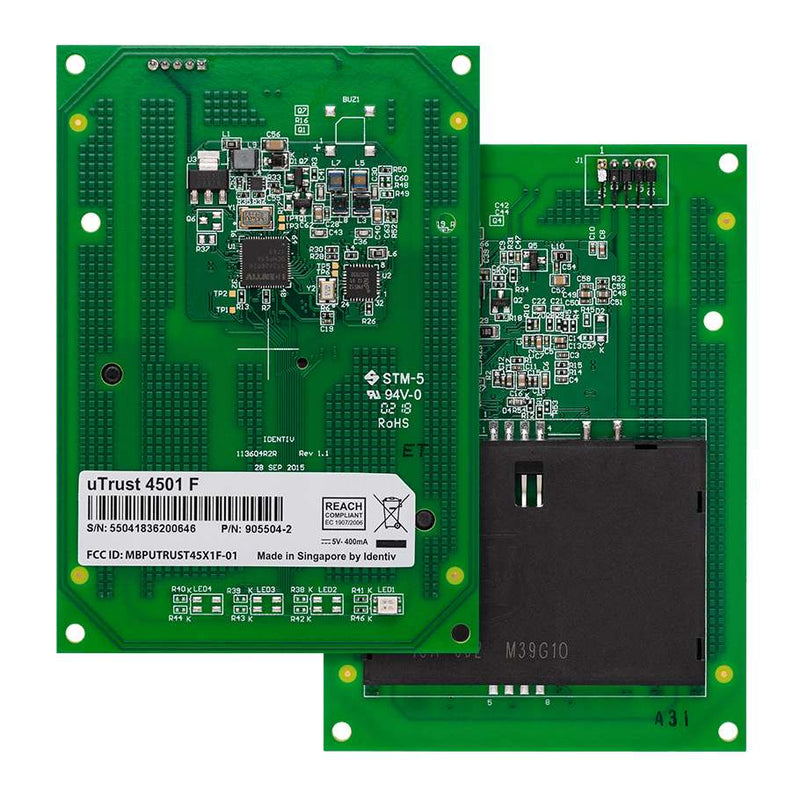 Double Interface Smart Card Module Identiv uTrust 4501 F *DUAL-INTERFACE* Smart Card Reader/Writer Module