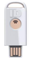 Identiv uTrust FIDO2/PIV NFC (Near Field Communication) USB 2.0 Multifactor Authentication (MFA)/ Two-Factor Authentication (2FA) Security Key