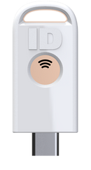 Identiv uTrust FIDO2/PIV NFC (Near Field Communication) USB 2.0 Multifactor Authentication (MFA)/ Two-Factor Authentication (2FA) Security Key